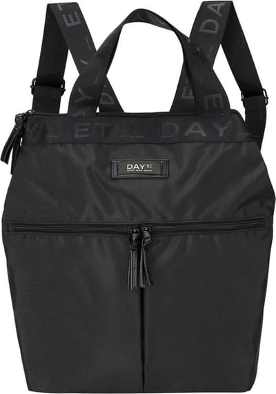 DAY ET Handtas Rugzak met laptopvak Gweneth Classic Tote Black Zwart