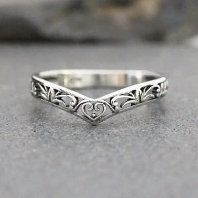 Exquise Hol Design Ring, Veelzijdig voor Dames, Exquise Zilveren Vinger Sieraden, Elegante en Subtiele Dagelijkse Accessoires 10 gray