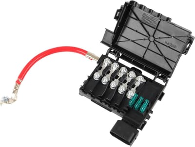 Zekeringkast Batterij Terminal - Elektrische Component - Auto Onderhoud - Vervangt Beschadigde Onderdelen - Standaard Afmetingen - Zwart