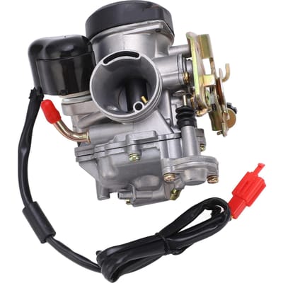 Carburateur Assemblage Aluminiumlegering Stabiele Prestaties voor Scooters ATV met GY6 150‑250CC Motor gray