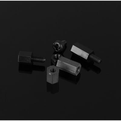 300 stuks Doos M3 Nylon Spacers Schroef Moer Assortiment Kit Zeskant Standoff Moer Reparatie Gereedschap C Type