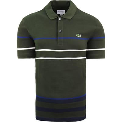 Lacoste Regular Fit Heren Groen Poloshirt