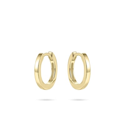 Gisser Jewels Goud Oorringen Goud VGKCG2/15