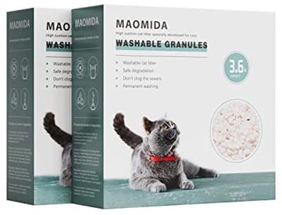 Kattenbakbak Navullingskorrels - Wasbare Composteerbare Granules