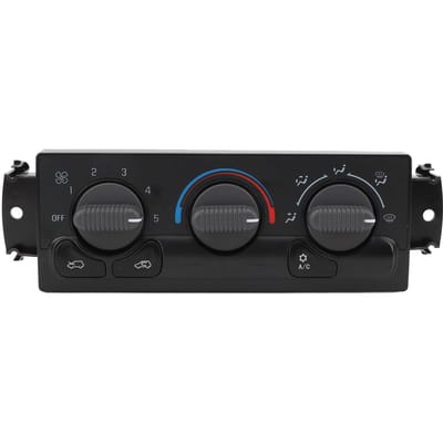 Module de climatisation 599‑266 Panneau de commande de chauffage et de climatisation pour 1500 2500 1999‑2002 black