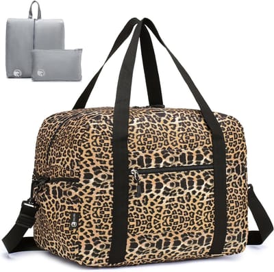 Reisbagage Handbagage 40x30x25 cm voor Eurowings - Vouwbare Weekendtas met Toilettas, Waterdicht en Lichtgewicht 30L