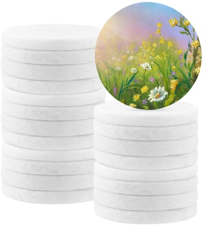Dailygoods- Kiezelstenen Natuursteen - Platte Stenen - Ronde Kiezelstenen - Glad Gepolijst - Voor Schilderen - Geschikt voor Acrylverf - Schilderstenen