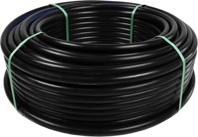 Irratieslang - PE Pijp - Tuin Bewatering - Hoge Drukbestendig - 25mm 25 Meter - Zwart