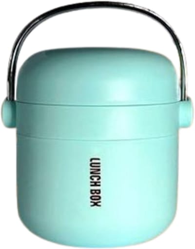 Premium Lunch Thermos – 1 Liter – RVS Binnenkant – Warm & Koud - Blauw
