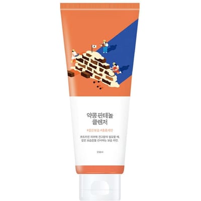 ROUND LAB Sojaboon Panthenol Reiniger Barrière Herstellende Hydraterende Schuimreiniger 150ml 2 Packs (150ml × 2)