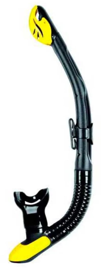 Mares Ergo Dry Duik Snorkel Zwart