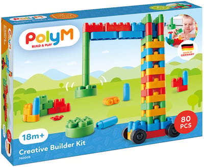 Creatieve constructie set - PolyM - vanaf 18 maanden