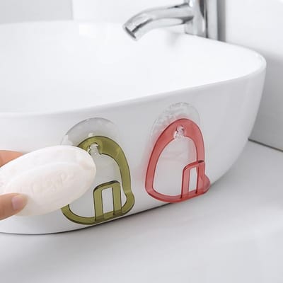 Badkamer Plank - Handdoek - Zeepbakje - Plank Houder - Zelfklevende Sponzen Houder - 3Stuk