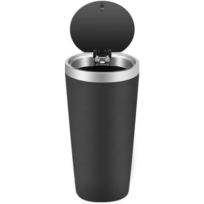 Auto beker-type prullenbak multifunctionele waterdichte bekerhouder opbergemmer met bovenklep auto plastic armsteun box opbergemmer