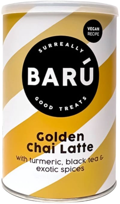 BARÚ - Golden Chai Latte Powder - 250 g - met Kurkuma, kruiden en zwarte thee