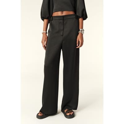 BA&SH Pantalon Dovima Noir Size: 42 | Formal pants Outlet | Dames | Zwart
