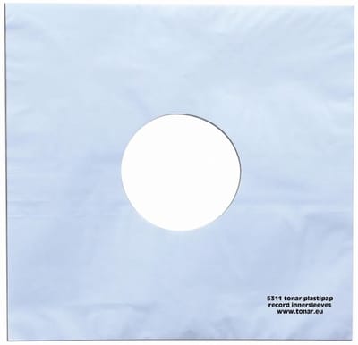 Tonar- 5311-12 Inch Plastipap binnenhoezen