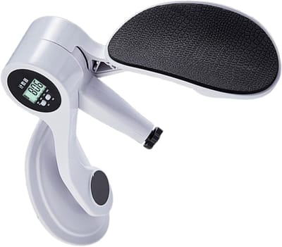 Bilspiertrainer Dijtrainer - Heup Trainer - Spieropbouw Thuis - Verstelbare Weerstand - 7-14 kg - Wit