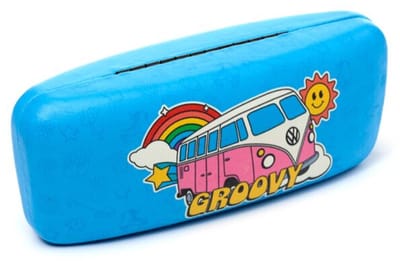 zonnebril houder - retro - vw busje - multi color - per 2 stuks
