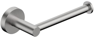 FugaFlow Eccelente Acces Toiletrolhouder - zonder klep - rond - Geborsteld RVS PVD