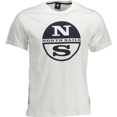 Kompas Logo T-shirt Korte Mouw Ronde Hals
