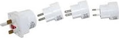 Wereld-adapter set van 4 stekkers