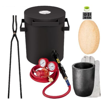 Bolture Smeltoven - Smeedoven - Smeltkroes - Edelmetaal - Elektrisch - Inclusief Volledige Set - 2KG