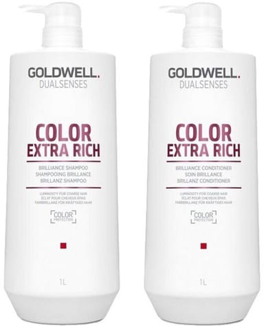 Goldwell Dualsenses Color Extra Rich Brilliance Shampoo 1000ml + Conditioner 1000ml