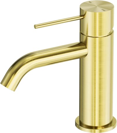 Owen & Finch Wastafelmengkraan 1-Gats Laag Model Brushed Champagne Gold PVD | Geborsteld Champagne Goud PVD