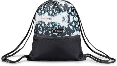 Mercedes AMG F1 - Gymtas - Tie Dye Gym Bag - Rugzak - Zwart