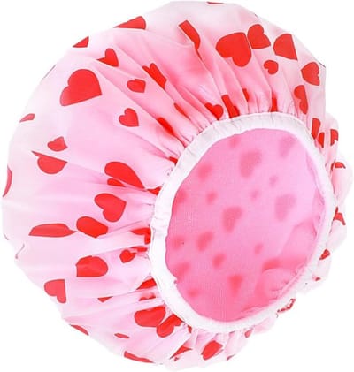 Douchemuts - Roze - Badstof - Gevoerd - Douche - Badmuts - Comfortabel - Elastische band - Dubbellaags ontwerp - Hotel - Reizen - Essentials - Accessoires - Schoonmaakbenodigdheden - Geschikt voor vrouwen - Roze model