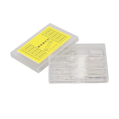 Dailygoods- Horlogeband - Roestvrij Stalen Pennen - Horlogebandpennen - Reparatie Gereedschap - Nauwkeurige Pasvorm - Meerdere Maten - Horlogepennen