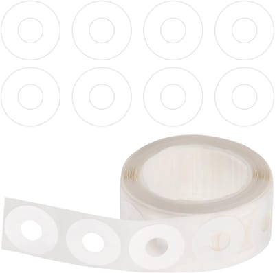 250 Stuks Zelfklevende Papieren Ring Stickers voor Gatenversterking, Waterdicht en Ideaal voor Kantoor, School en Thuisgebruik