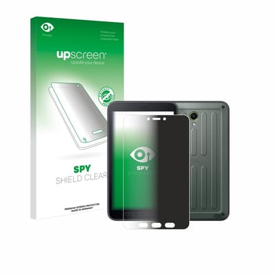 upscreen - privacy screenprotector voor Samsung Galaxy Tab Active 5 (Portret-Modus) - Folie Beschermfolie Blauwlichtfilter