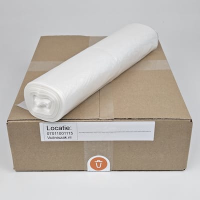 Abfallbeutel Powersterko HDPE T25 70x110cm 120L gelbe Rolle mit 20 Stück