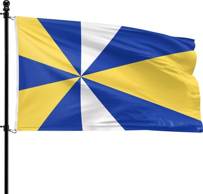 VlagDirect - Koggenland vlag - Gemeente Koggenland vlag - 90 x 150 cm.