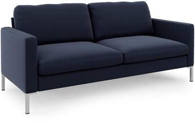 Fabry-Sofa 3-zits - Marine Linnen