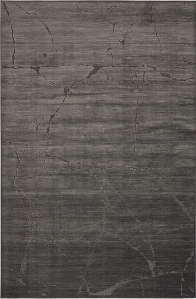 Acsento Vena Anthracite Vloerkleed - 160 x 230 cm - Grijs - Rechthoekig - Viscose - Eetkamer, Woonkamer, Slaapkamer - Abstract - Modern, Design, Industriëel