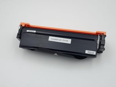 KATRIZ® huismerk toner voor HP CF410X Zwart - 6500 Pagina's | Geschikt voor HP Color LaserJet Pro M377dw/M452dn/M452dw/ M452nw/ M477fdn/ M477fdw/ M477fnw/ canon 046H