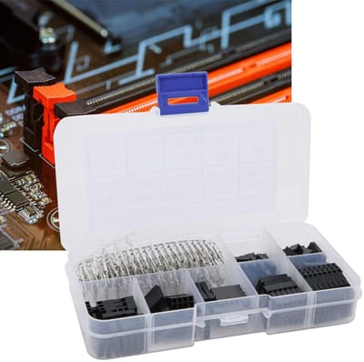 Dailygoody - Jumper Draad Connector Kit - 310 Stuks - Diverse Behuizing - 2.54mm - Voor Prototyping - Geschikt voor Elektronische Projecten