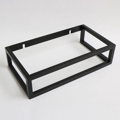 INK Contra fonteinframe 400x220x100 mm, staal, mat zwart