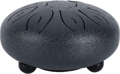 Stalen Tongtrommel - Handpan Percussie - Meditatie Muziek - 6 Inch Koolstofstaal - 20 x 20 x 10 cm