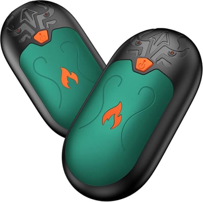 Oplaadbare Handwarmers - Zakwarmers Herbruikbaar - Warm Blijven - 24 Uur Warmte - 2 Stuks - Groen