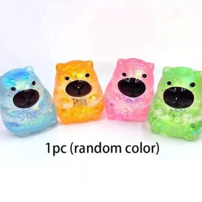 Capybara Mout Snoep Squishy Speelgoed, Mochi Squishy, Langzame Terugslag Stressverlichting, Leuk Interactief Speelgoed, Perfect Cadeau voor Kinderen en Volwassenen multi