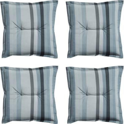 Madison - Zitkussen Righe grey - Ca. 50x50 cm - Set van 4