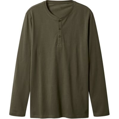 esmara Men Heren shirt (Olijfgroen, S)