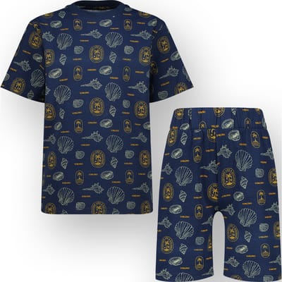 Vingino Boys Wasea Pyjama Dark Blue Size: L | Nightwear Outlet | Unisex | Blauw