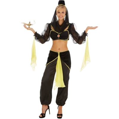 dressforfun - vrouwenkostuum buikdanseres 1001 nacht S - verkleedkleding kostuum halloween verkleden feestkleding carnavalskleding carnaval feestkledij partykleding - 301000