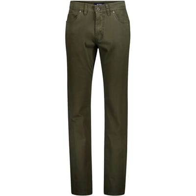 Gardeur Broek Bill Patterned Cotton Soft Touch Comfort Stretch Khaki / male