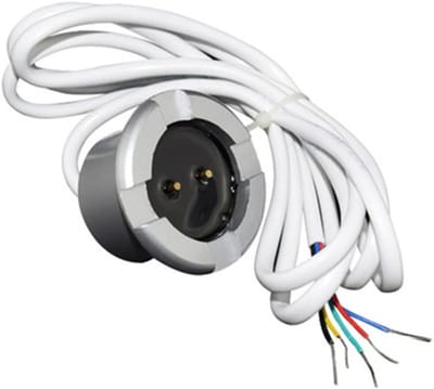 Water Sensor Sonde - Lek Detector - Huisbeveiliging - Onderdompeling Bedraad - DC12V/24V - Wit